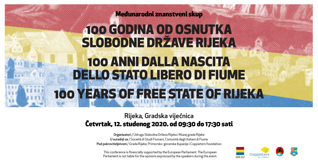 100 years of the Free State of Rijeka (Stato libero di Fiume)